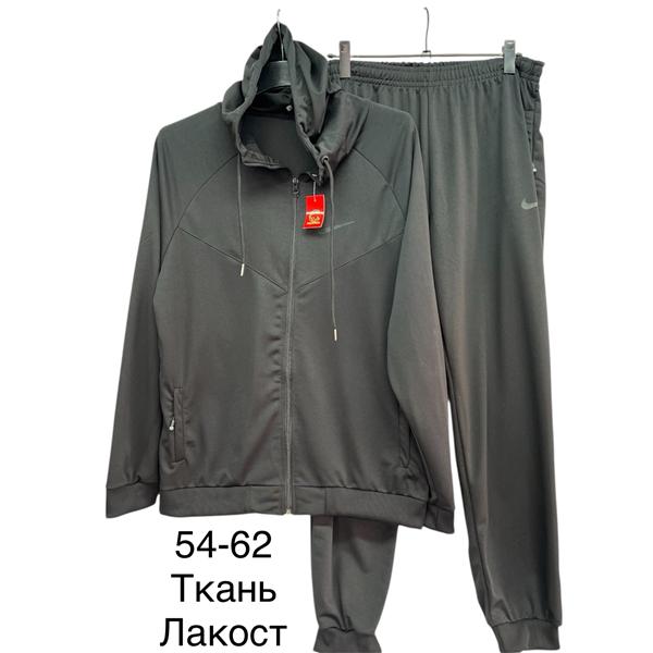 Костюм спорт TRAN (54-62) TR756 black (деми)