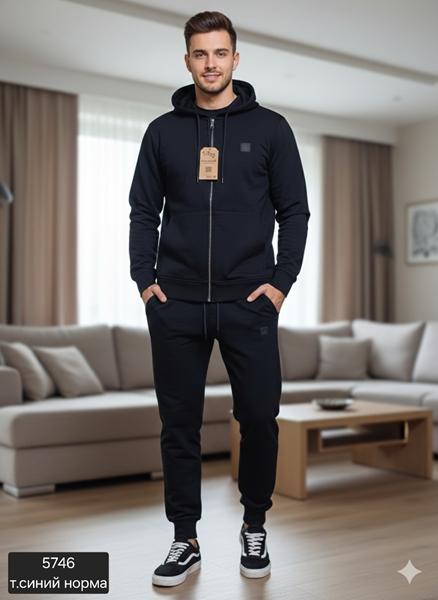 Костюм спорт Moranny (S-2XL) 5746 navy (деми)