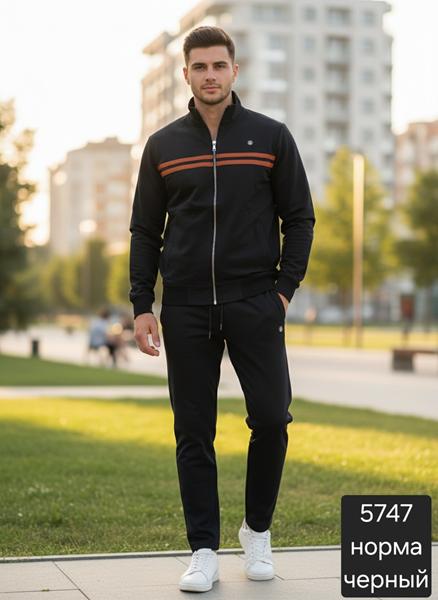 Костюм спорт Moranny (S-2XL) 5747 black (деми)