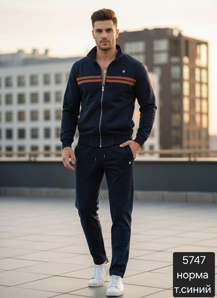 Костюм спорт Moranny (S-2XL) 5747 navy (деми)
