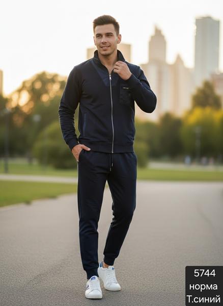 Костюм спорт Moranny (S-2XL) 5744 navy (деми)