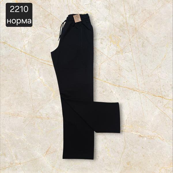 Штаны спорт Moranny (S-2XL) 2210 black (деми)