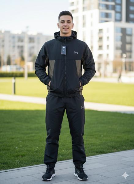 Костюм спорт Moranny (S-2XL) MR533 black (деми)