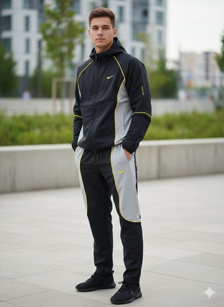 Костюм спорт Moranny (S-2XL) MR537 black (деми)