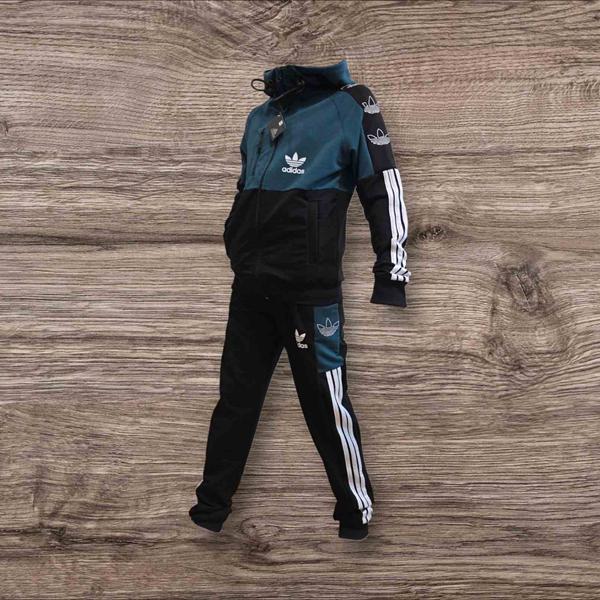 Костюм спорт Sevim (12-16) SV1255 black-green (деми)