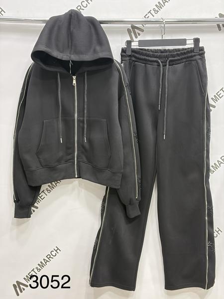 Костюм спорт Met&March (S-L) 3052 black (деми)