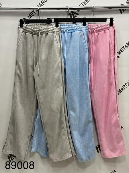 Штаны спорт Met&March (S-L) 89008 pink (деми)