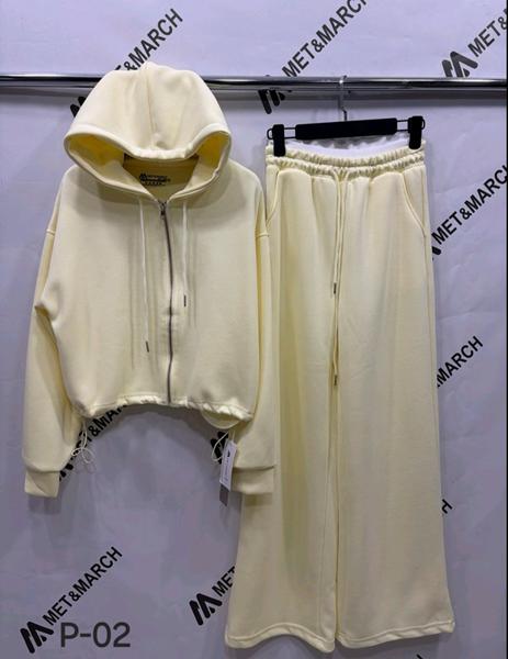 Костюм спорт Met&March (S-L) P02 yellow (деми)