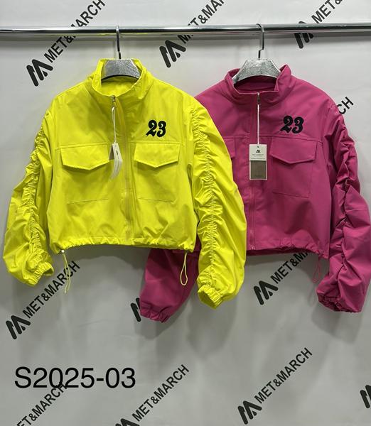 Ветровка Met&March (one size) S2025-03 pink (деми)