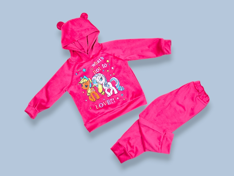 Костюм спорт Kir15 (80-104) 183-24 pink (деми)