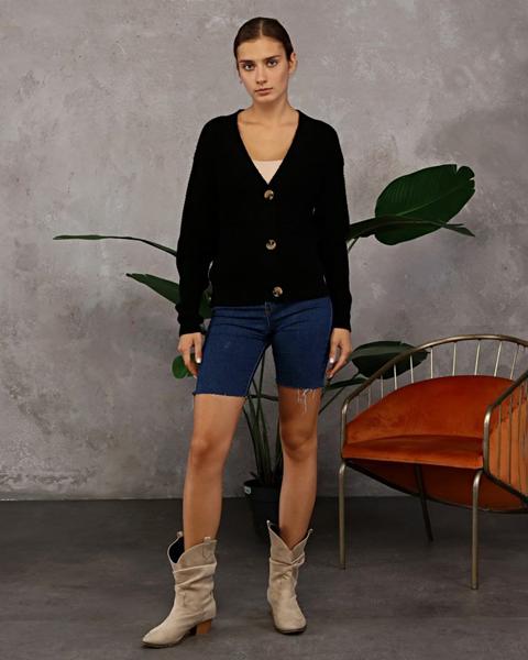 Кардиган LiZa Brend (42-46) 009 black (деми)