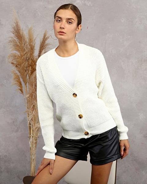 Кардиган LiZa Brend (42-46) 009 white (деми)