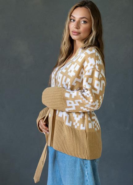 Кардиган LiZa Brend (42-50) 1111 beige (деми)