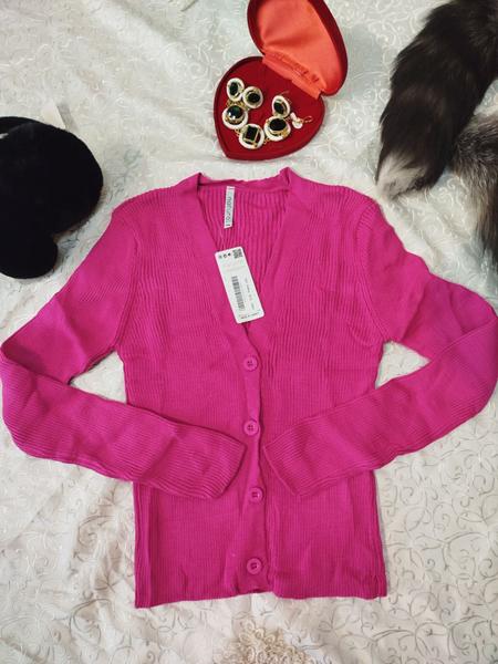 Кардиган LiZa Brend (42-46) 3135 crimson (деми)