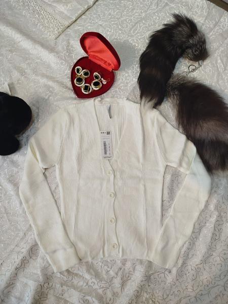 Кардиган LiZa Brend (42-46) 3135 white (деми)