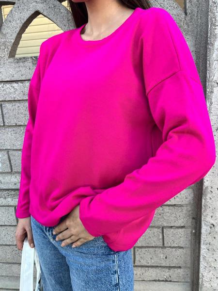 Свитер LiZa Brend (46-50) 5833 crimson (деми)