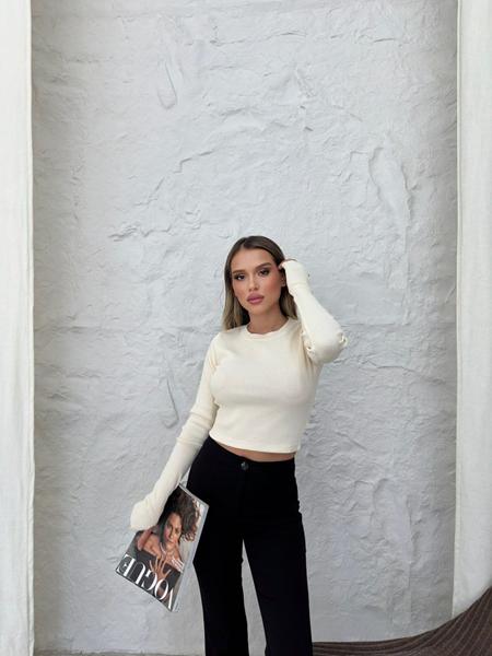 Топ LiZa Brend (46-50) 6548 white (деми)