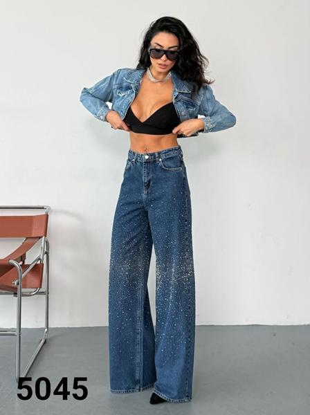 Джинсы Jeans Style (34-42) 5045 navy (деми)