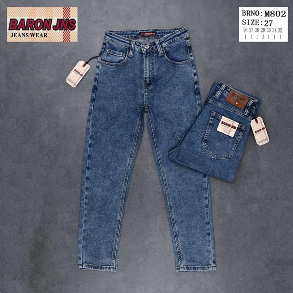 Джинсы Baron Jeans (26-32) M802 blue (деми)
