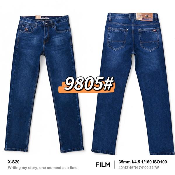 Джинсы Baron Jeans (32-42) 9805 navy (деми)