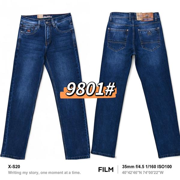 Джинсы Baron Jeans (30-38) 9801 navy (деми)