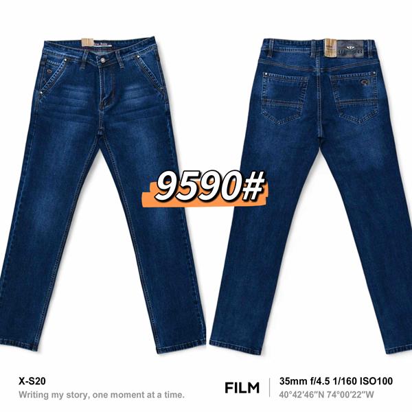 Джинсы Baron Jeans (32-38) 9590 navy (деми)