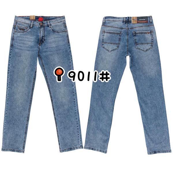 Джинсы Baron Jeans (32-40) 9011 l.blue (деми)