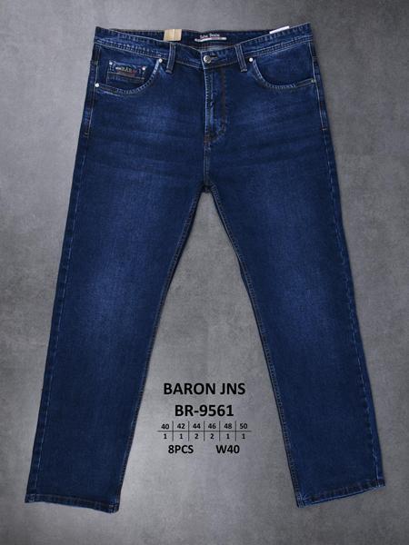 Джинсы Baron Jeans (40-50) 9561 navy (деми)