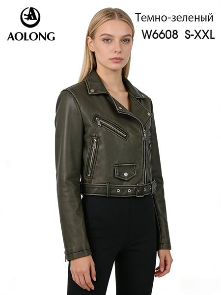 Куртка Immei (S-2XL) W6608 khaki (деми)