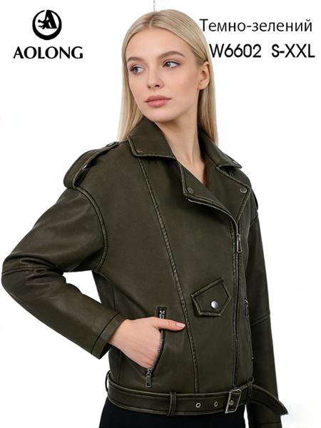 Куртка Immei (S-2XL) W6602 khaki (деми)