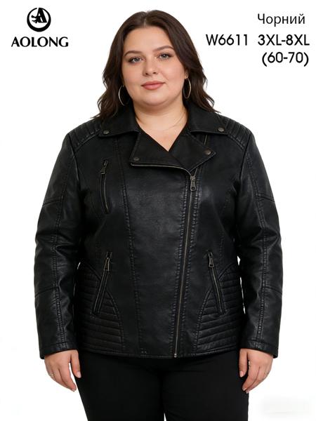 Куртка Immei (60-70) W6611 black (деми)