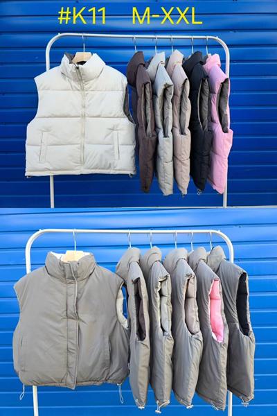 Жилетка LiOpt (M-2XL) K11 brown (деми)