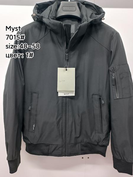 Куртка LiOpt (48-58) 7015-1 black (деми)