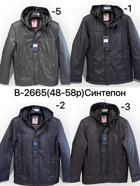 Куртка LiOpt (48-58) B2665-2 navy (деми)