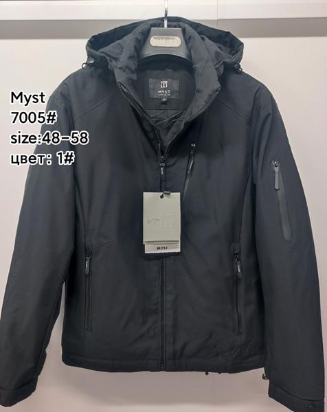 Куртка LiOpt (48-58) 7005-1 bkack (деми)