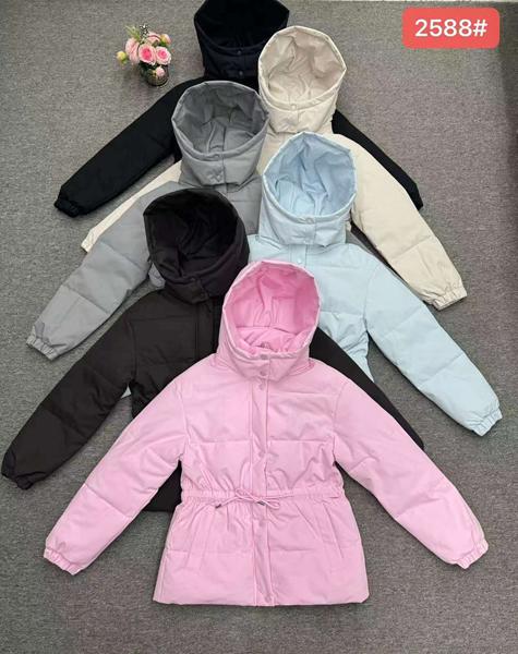 Куртка LiOpt (M-XL) 2588 pink (деми)