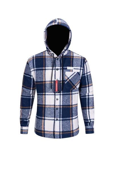 Рубашка Zalov (XL-5XL) ZW1203 navy (деми)