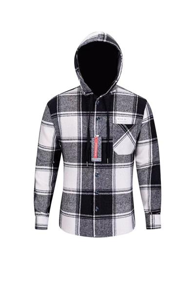 Рубашка Zalov (XL-5XL) ZW1205 black (деми)