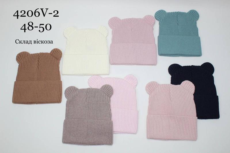 Шапка Candy (48-50) 4206V-2 mix (деми)