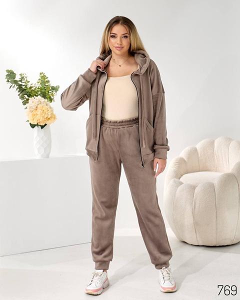 Костюм спорт Romeo life (48-58) 769 beige (деми)