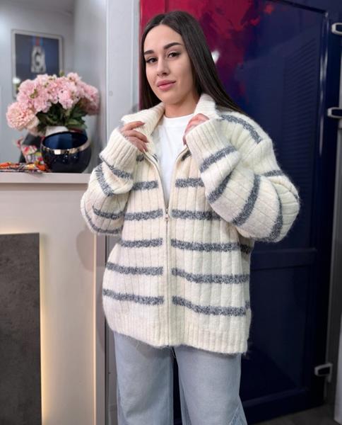 Кардиган Romeo life (50-58) 8058 beige (зима)