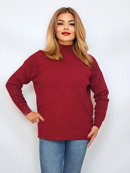 Свитер Romeo life (52-56) RL1061 wine (деми)