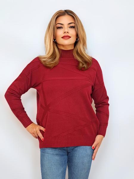 Свитер Romeo life (52-56) RL1062 wine (деми)