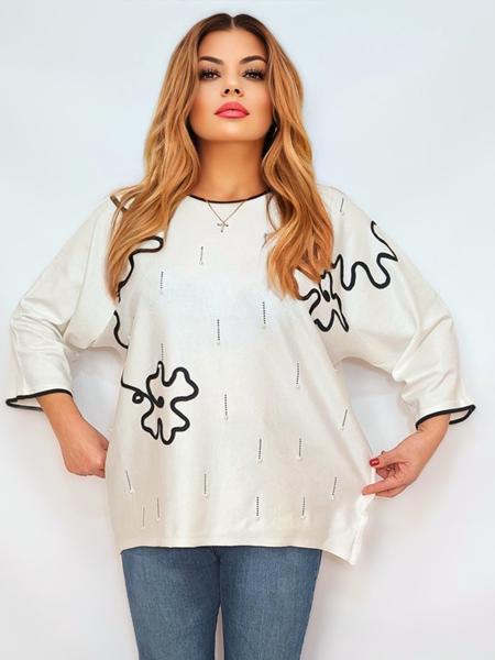 Свитер Romeo life (54-58) RL954 white (деми)