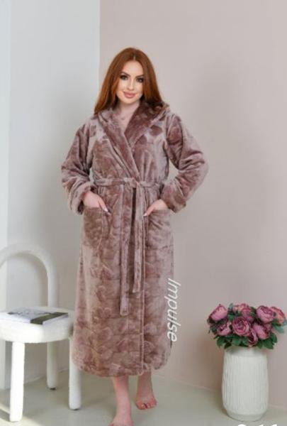 Халат Romeo life (58-62) RL956 brown (зима)