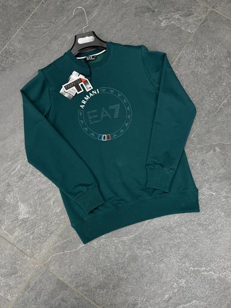 Свитер F.T.H (S-2XL) F729 green (деми)