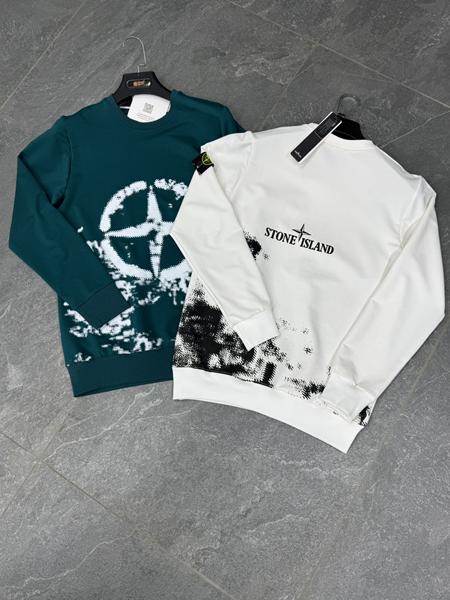 Свитер F.T.H (S-2XL) F734 green (деми)