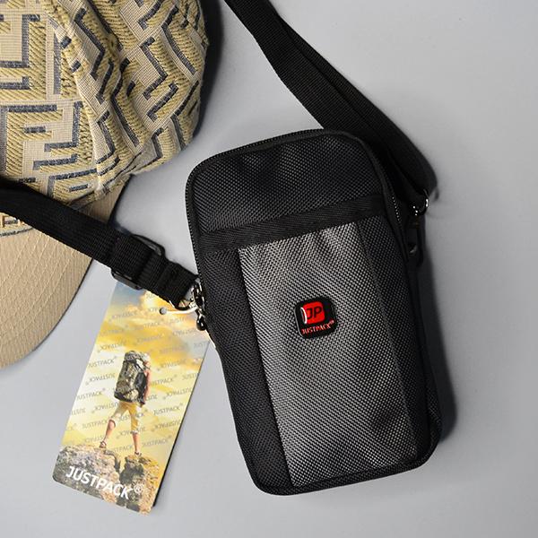 Бананка Luna-bag (17*11*9) 225 grey (деми)