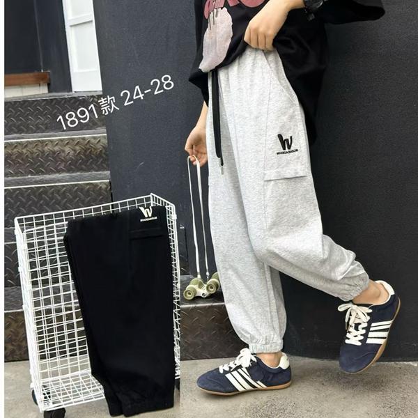 Штаны спорт Фунтик (6-10) 1891 black (деми)