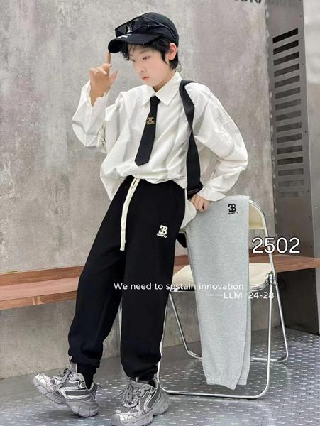 Штаны спорт Фунтик (6-10) 2502 grey (деми)